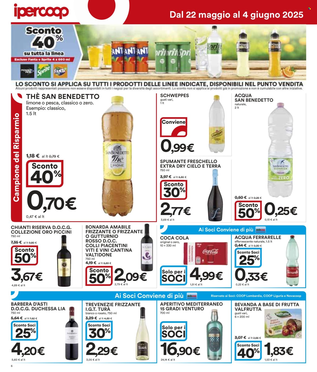 Volantino Coop - 22/5/2025 - 4/6/2025. Pagina 6