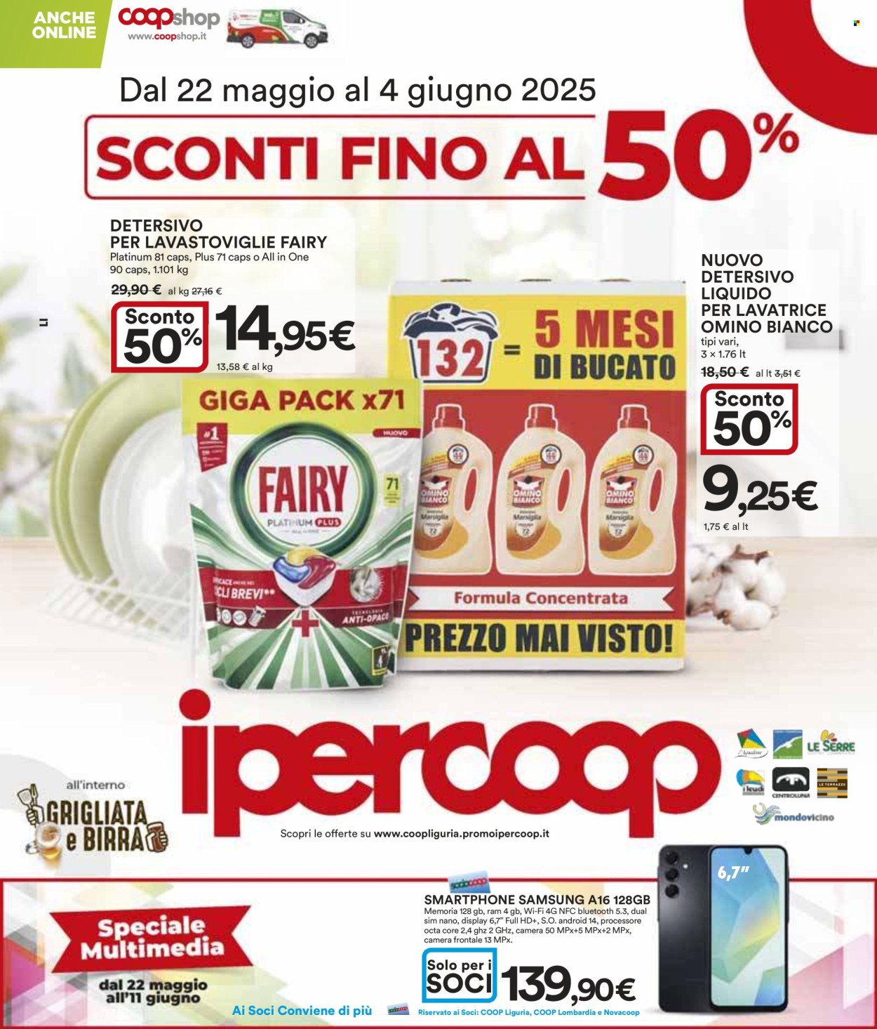 Volantino Coop - 22/5/2025 - 4/6/2025. Pagina 1