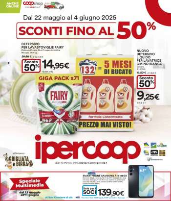 Volantino Coop - 22/5/2025 - 4/6/2025.