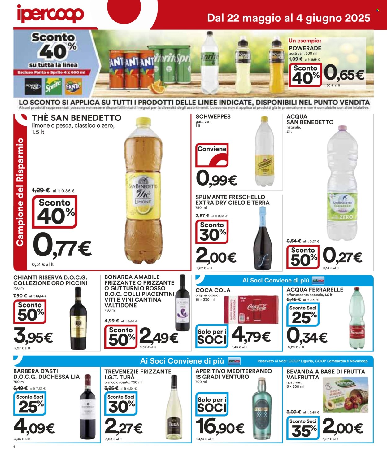 Volantino Coop - 22/5/2025 - 4/6/2025. Pagina 6
