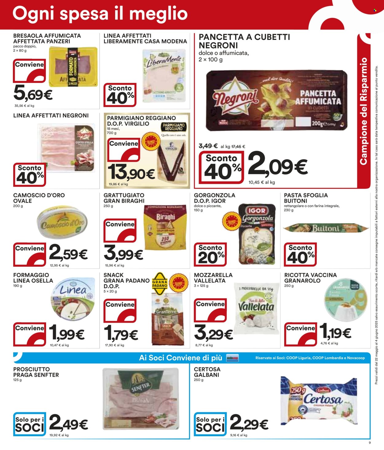 Volantino Coop - 22/5/2025 - 4/6/2025. Pagina 9