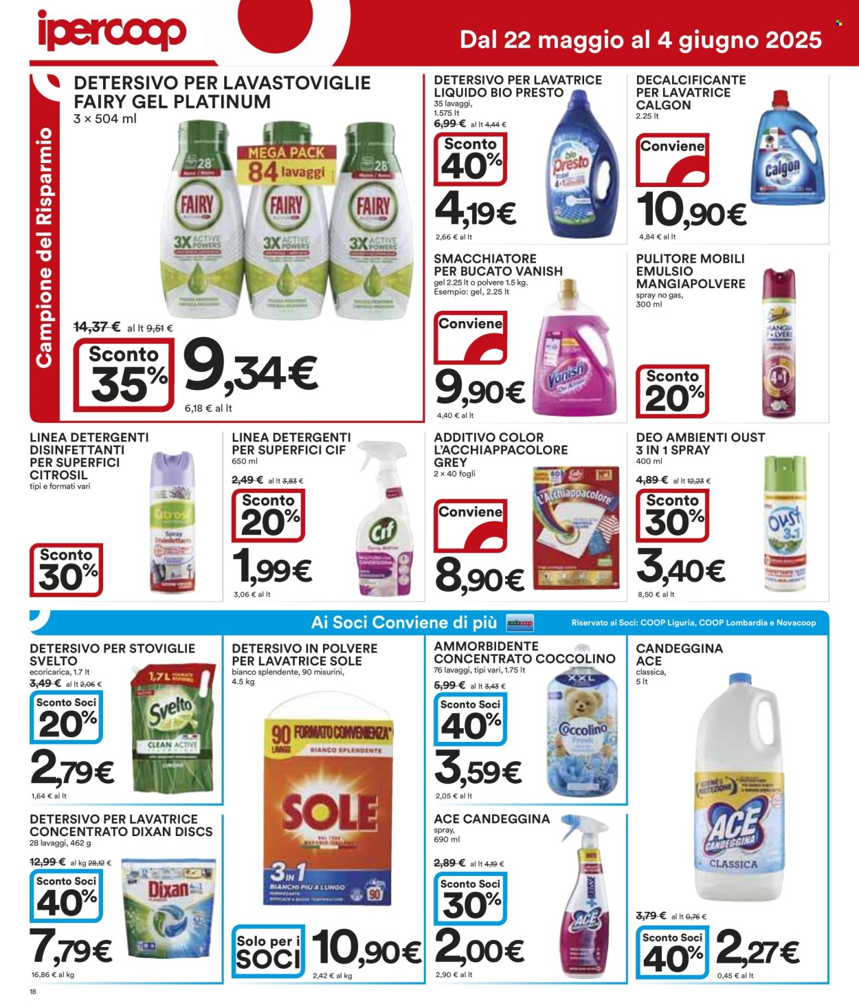 Volantino Coop - 22/5/2025 - 4/6/2025. Pagina 18