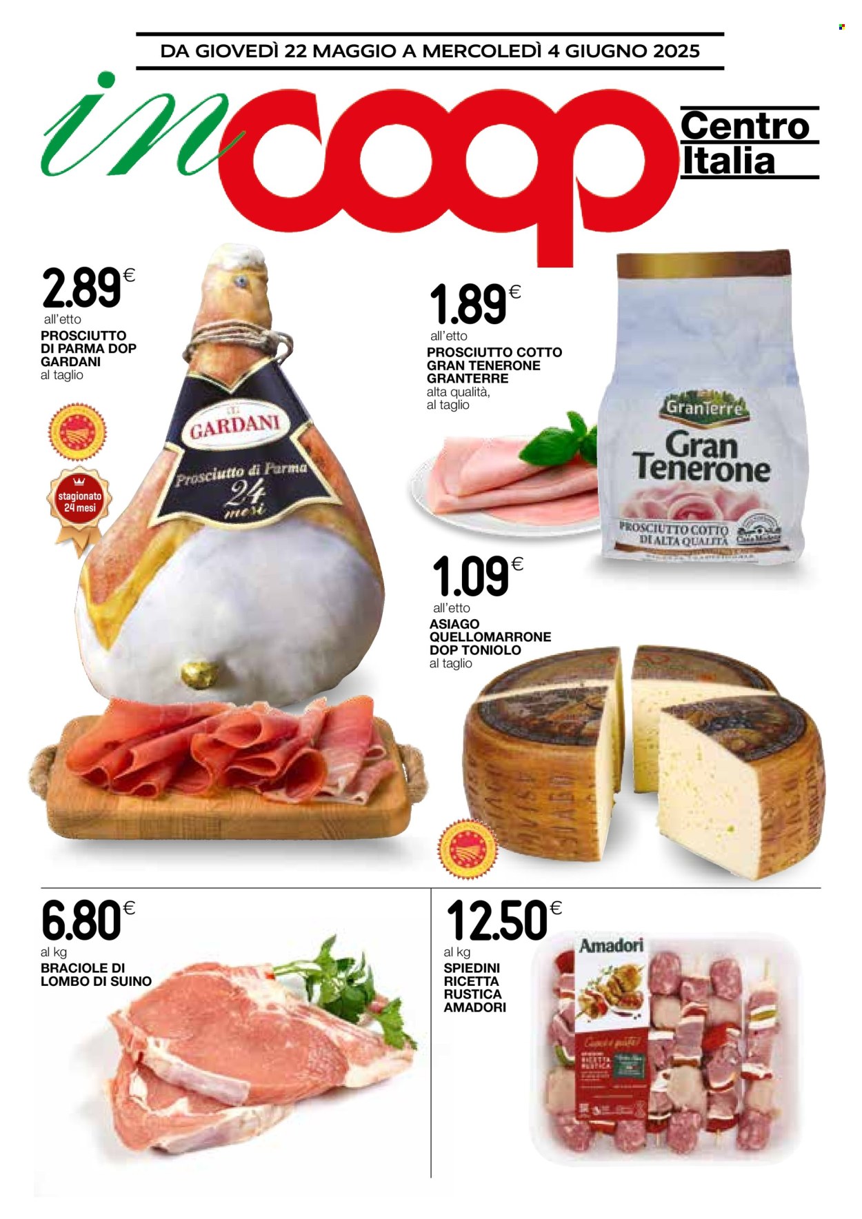 Volantino Coop - 22/5/2025 - 4/6/2025. Pagina 1