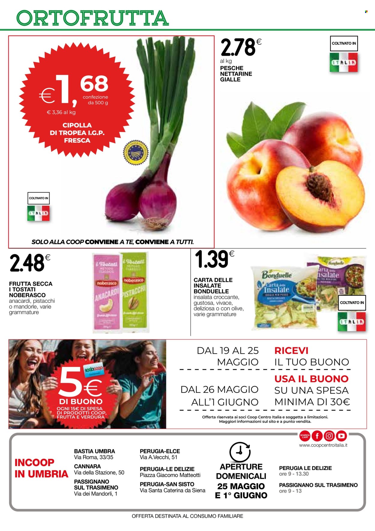 Volantino Coop - 22/5/2025 - 4/6/2025. Pagina 1