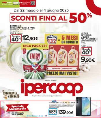 Volantino Coop - 22/5/2025 - 4/6/2025.