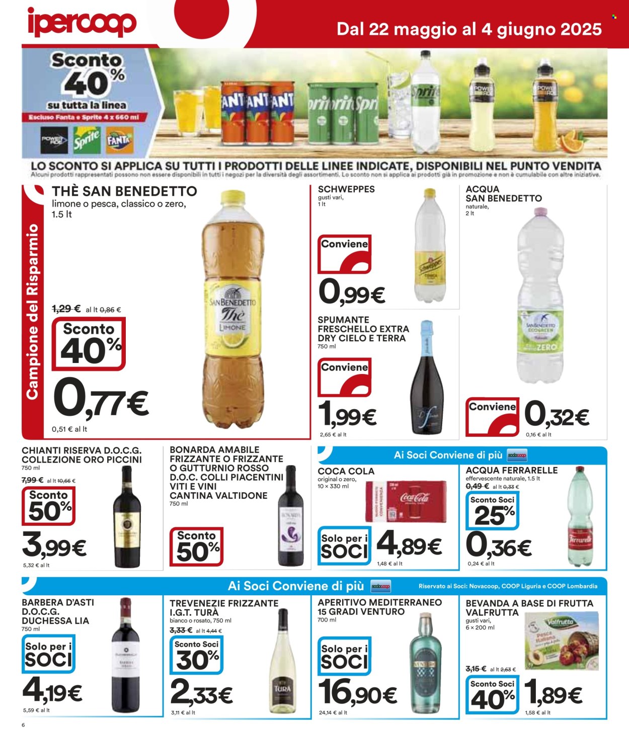 Volantino Coop - 22/5/2025 - 4/6/2025. Pagina 6