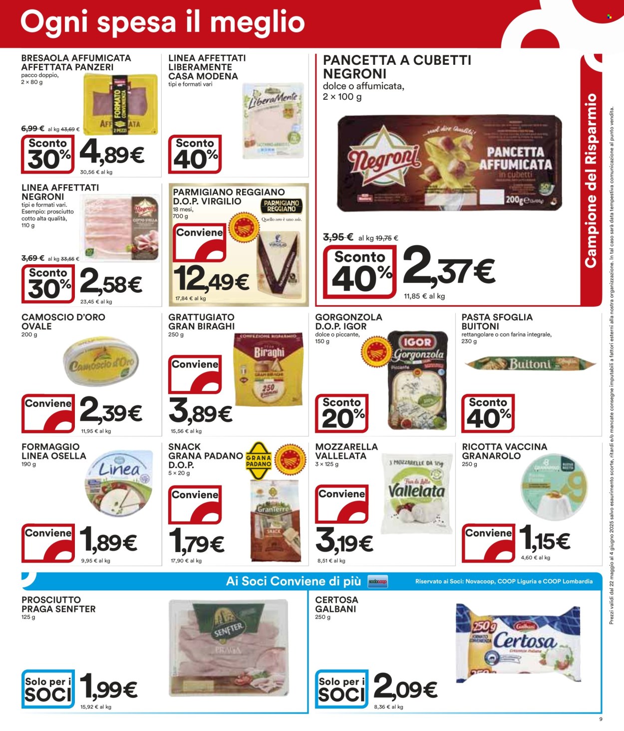 Volantino Coop - 22/5/2025 - 4/6/2025. Pagina 9