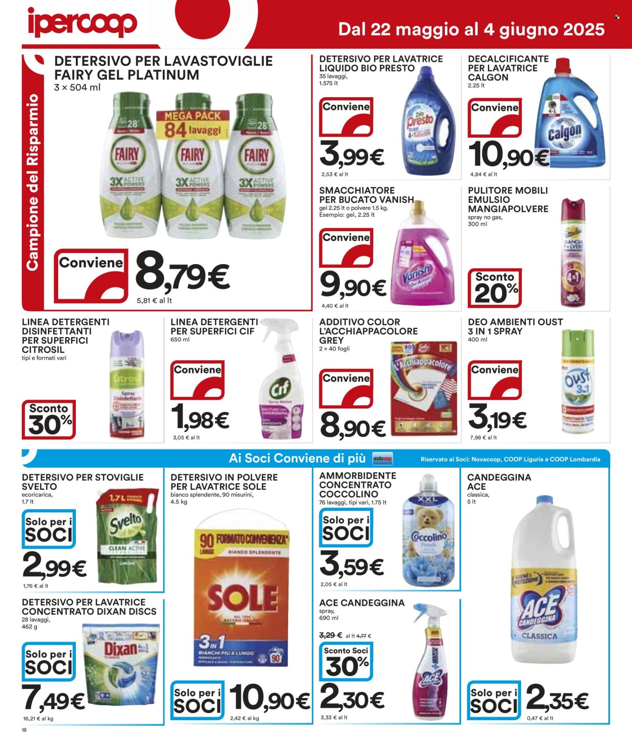 Volantino Coop - 22/5/2025 - 4/6/2025. Pagina 18