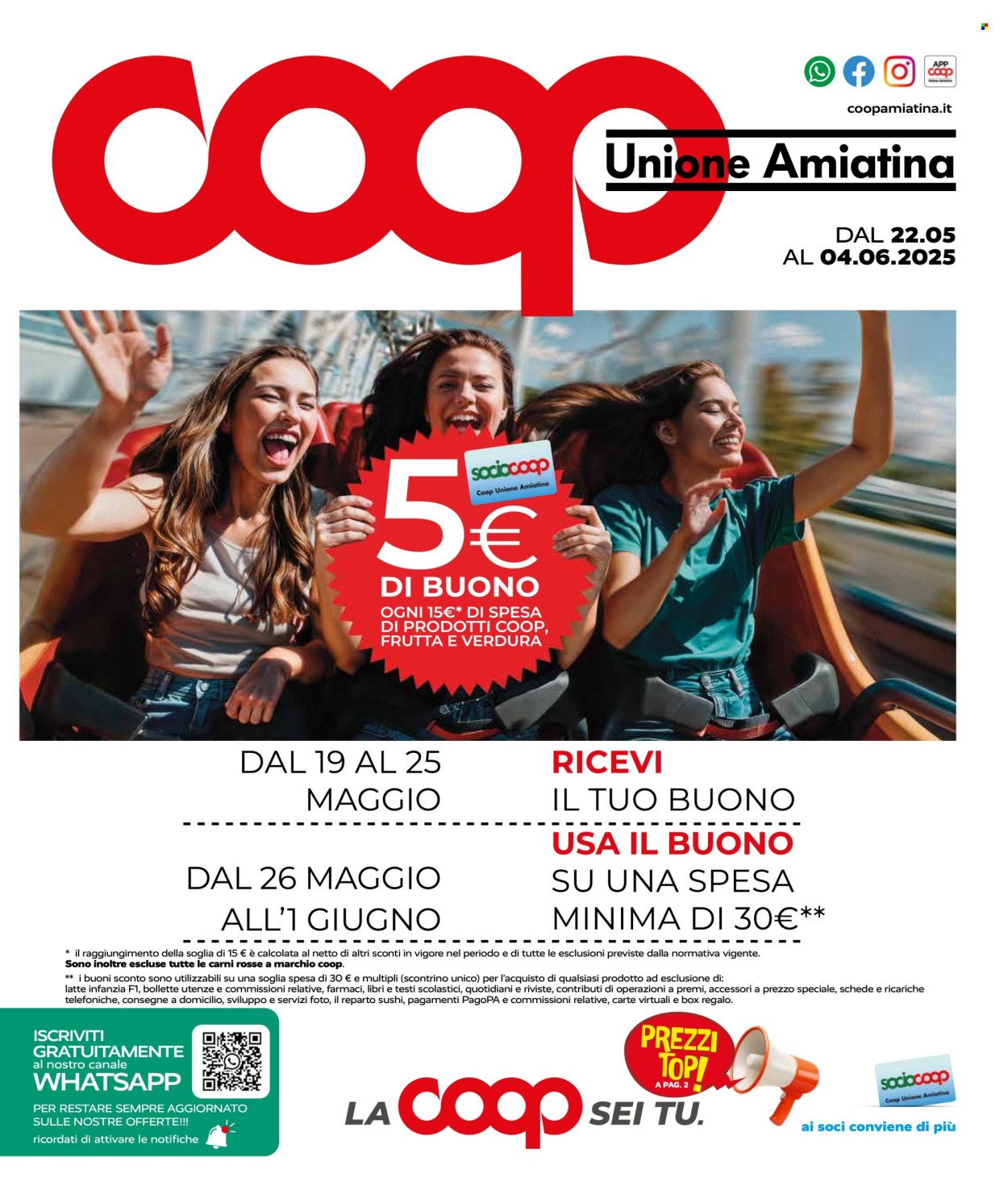 Leták Coop - 22.5.2025 - 4.6.2025. Strana 1