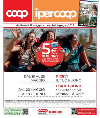 Volantino Coop - 22/5/2025 - 4/6/2025.