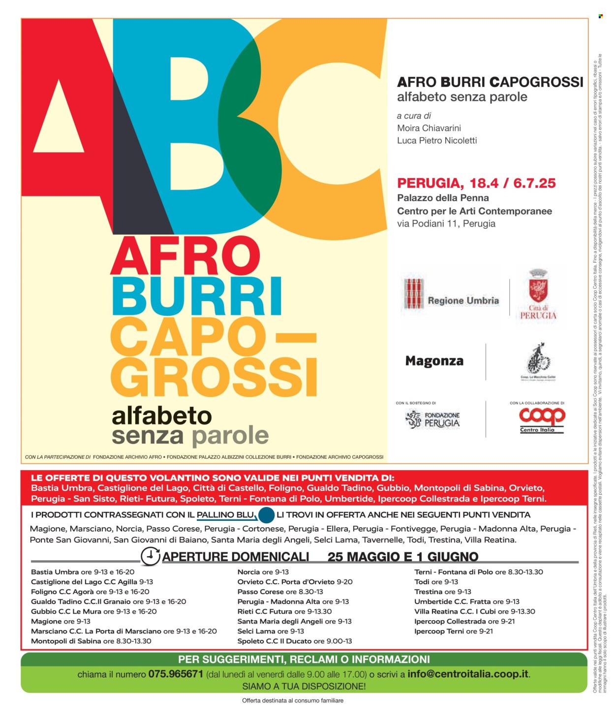 Volantino Coop - 22/5/2025 - 4/6/2025. Pagina 1
