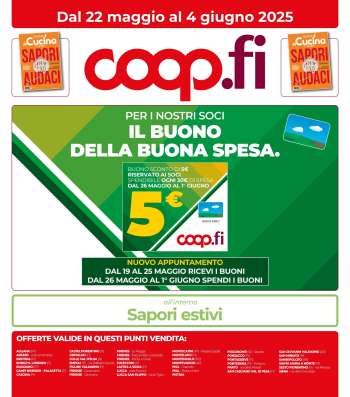 Volantino Coop - 22/5/2025 - 4/6/2025.