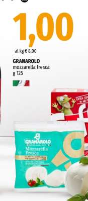 GRANAROLO mozzarella fresca