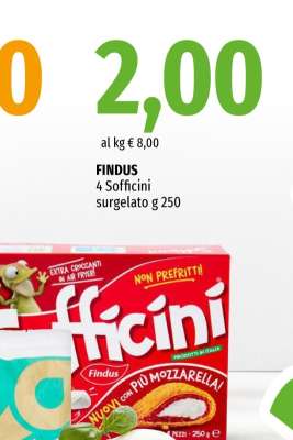FINDUS 4 Sofficini
