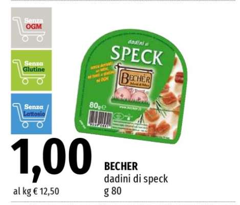 BECHER dadini di speck