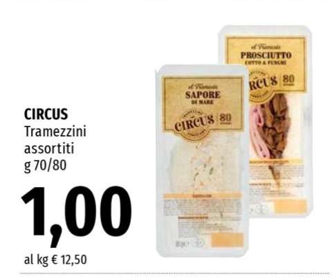 CIRCUS tramezzini assortiti