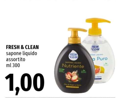 FRESH & CLEAN sapone liquido assortito