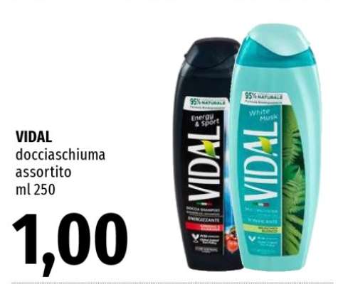 VIDAL docciaschiuma assortito