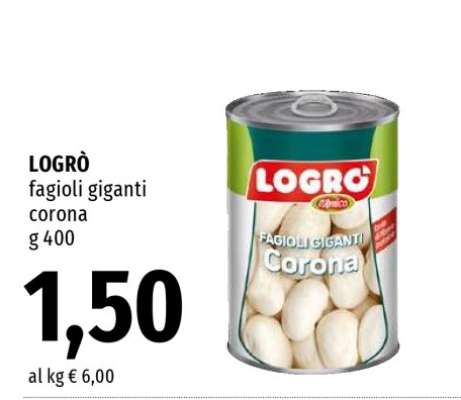 LOGRÒ Fagioli Giganti Corona