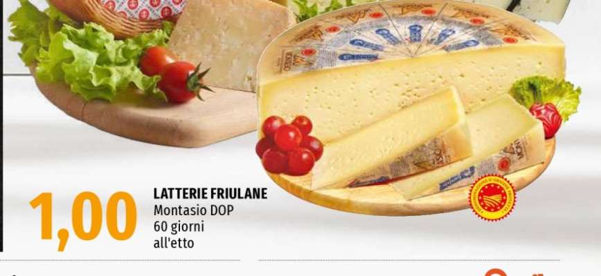 Latterie Friulane Montasio DOP