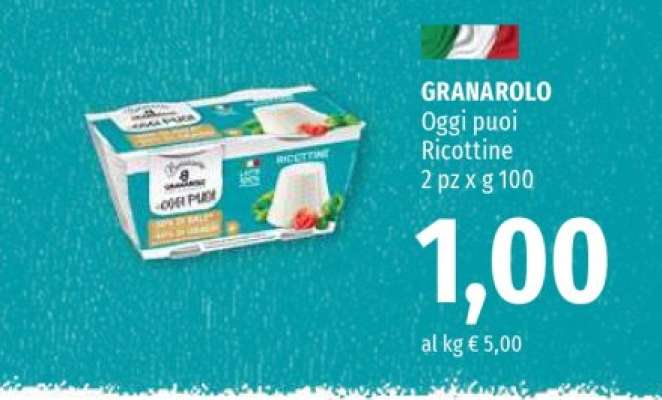 GRANAROLO OGGI PUOI Ricottine