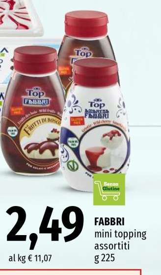 FABBRI mini topping assortiti