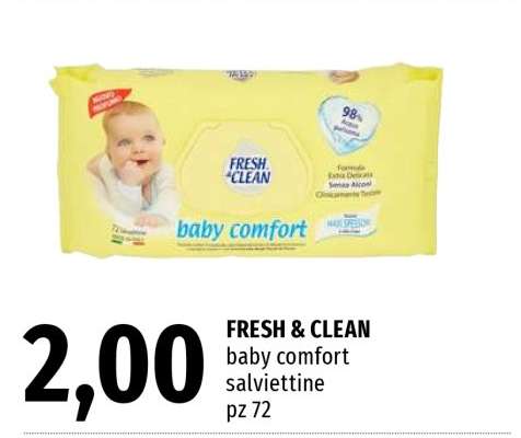 FRESH & CLEAN BABY COMFORT SALVIETTINE
