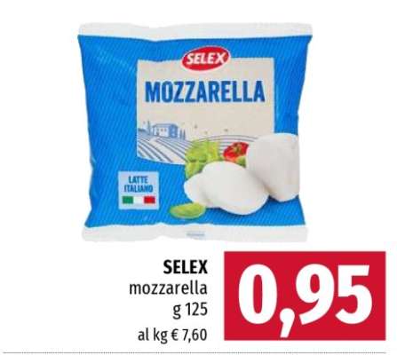 SELEX mozzarella
