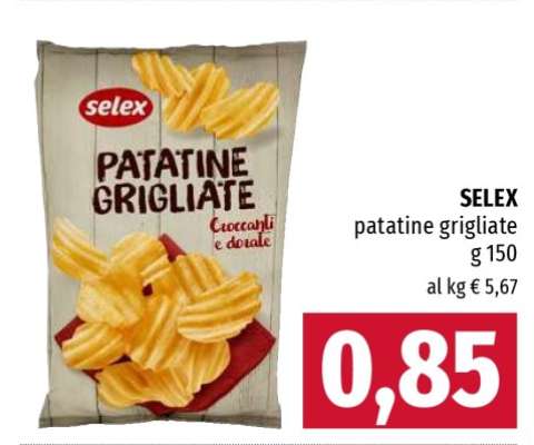 SELEX patatine grigliate