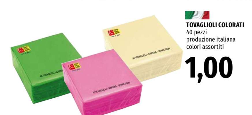 TOVAGLIOLI COLORATI