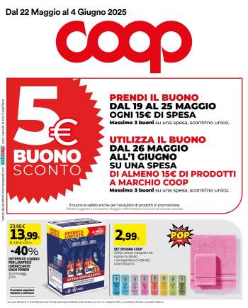 Volantino Coop - 22/5/2025 - 4/6/2025.