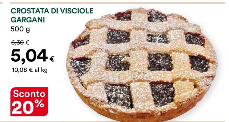 Crostata di visciole Gargani