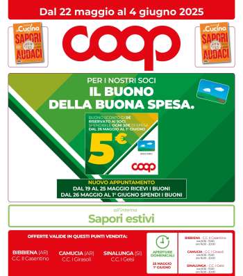Volantino Coop - 22/5/2025 - 4/6/2025.