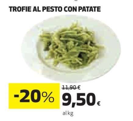 TROFIE AL PESTO CON PATATE