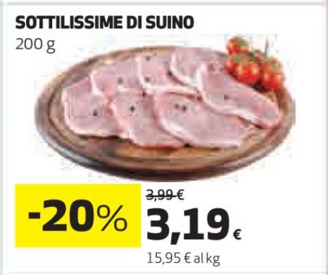 SOTTILISSIME DI SUINO