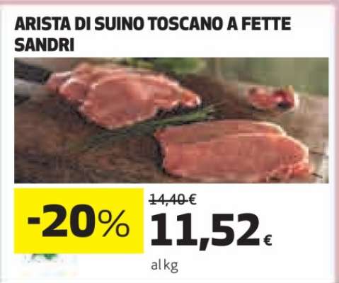 ARISTA DI SUINO TOSCANO A FETTE SANDRI