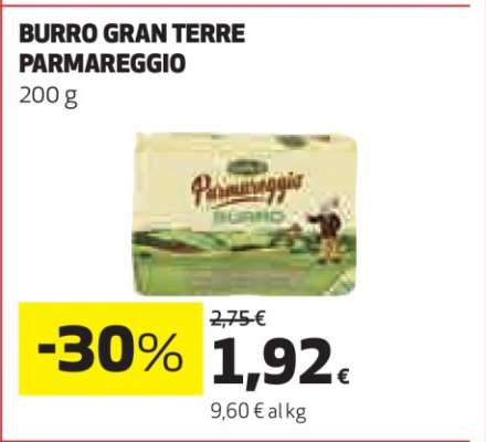 BURRO GRAN TERRE PARMAREGGIO