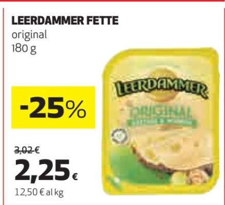 LEERDAMMER Fette