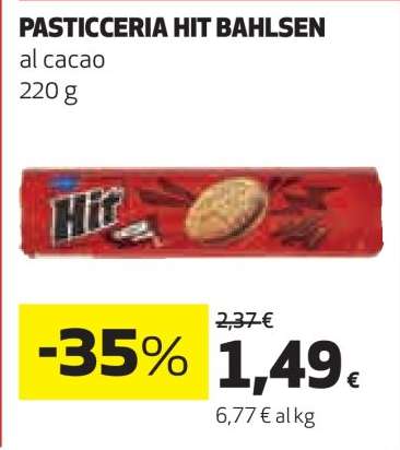 PASTICCERIA HIT BAHLSEN