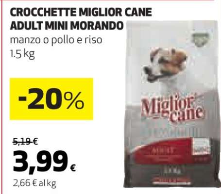Crocchette Miglior Cane Adult Mini Morando