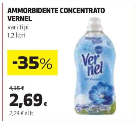 Ammorbidente Concentrato Vernel