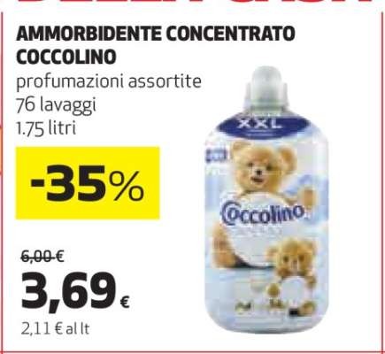 Ammorbidente Concentrato Coccolino