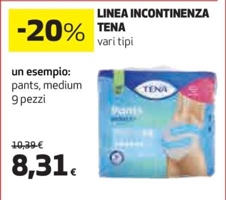 LINEA INCONTINENZA TENA