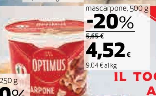 mascarpone, 500 g
