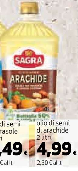 olio di semi di arachide