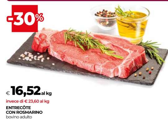 ENTRECÔTE CON ROSMARINO