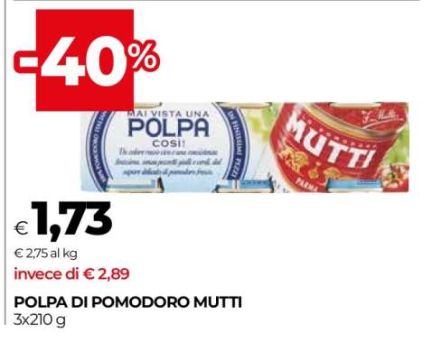 POLPA DI POMODORO MUTTI