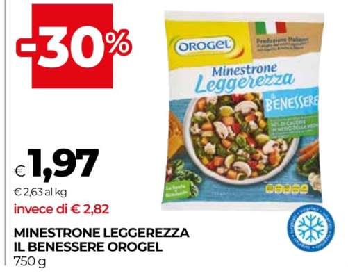 MINESTRONE LEGGEREZZA IL BENESSERE OROGEL