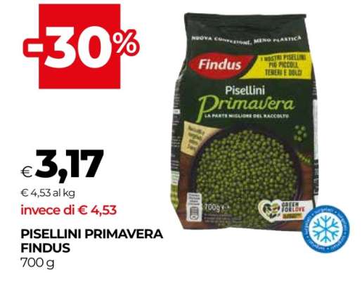 Pisellini Primavera Findus