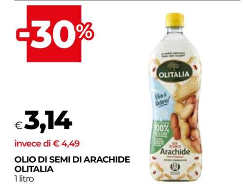 Olio di Semi di Arachide Olitalia